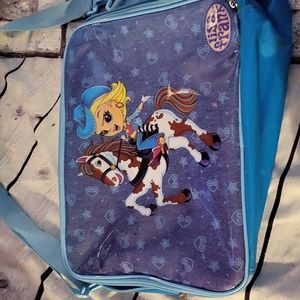 Lisa Frank Cowgirl  zippered Bag